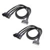 imageCable Matters 2Pack 3 Computer Case Fan Splitter Cable with SATA Power  16 Inches