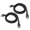 imageCable Matters 2Pack 6 Gbps Shielded eSATA Cable 6 Feet3 Feet