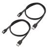 imageCable Matters 2Pack 6Gbps SATA to eSATA Cable  3ft eSATA to SATA Cable3 Feet