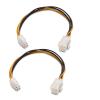 imageCable Matters 2Pack ATX Power Supply 4Pin CPU Extension Cable  8 Inches