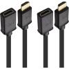 imageCable Matters 2Pack High Speed HDMI Extension Cable 6 ft Male to Female HDMI Extender Cable with Ethernet  3D and 4K Resolution Ready10 Feet