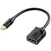 imageCable Matters 324Gbps 8K Mini DisplayPort to DisplayPort 14 Adapter Mini DP to DP 14 in Black  8K60Hz 4K240Hz Resolution Ready  Thunderbolt and Thunderbolt 2 Port Compatible1Pack