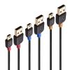 imageCable Matters 3Pack USB to Mini USB Cable  3ft USBA to MiniUSB 20 Cable Compatible with Blue YetiBlue Snowball iCE Microphone Canon RebelPowerShotEOS Cameras PS3 Game Controller Black3 ft
