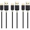 imageCable Matters 3Pack USB to USB C Charging Cable 66 ft with 3A Fast Charging in Black for iPhone 1615 Samsung Galaxy S23 Ultra S23 S22 Note 20 LG G8 Google Pixel 7a iPad Pro Nintendo SwitchBlack