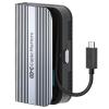 imageCable Matters 40Gbps Portable USB4  Thunderbolt 4 SSD Enclosure for M2 NVMe SSD  Up to Read3800MBs Write3600MBs NVMe Enclosure ToolFree Intelligent Cooling Thunderbolt 45 Compatible