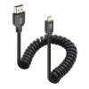 imageCable Matters 48Gbps 8K HDMI Coiled Cable 13ft with 8K60Hz 4K240Hz and HDR Support HDMI Cable Coiled for PS5 Xbox Series XS RTX40804090 RX 78007900 Apple TV and MoreMicro HDMI