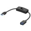 imageCable Matters 5Gbps USB 30 Extension Cable with On Off Switch with Data 6 ft Support Both Data and Power USB 30 On Off SwitchUSB On Off Switch1 Foot