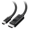 imageCable Matters 8K Mini DisplayPort 14 to HDMI 21 Cable  6ft  18m with 4K 240Hz  8K 60Hz Unidirectional Mini Display Port to HDMI 21 Cable Black