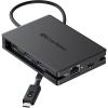 imageCable Matters 8in1 USB C Hub Multiport Adapter with Dual 4K60Hz HDMI 140W PD Charging Gigabit Ethernet 10Gbps Data Transfer 2x USBC ampamp 1x USBA 32 Ports Support ONE External Display on MacOS