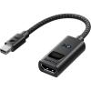 imageCable Matters Active 8K Mini DisplayPort 14 to HDMI 21 Adapter with 4K 240Hz  8K 60Hz Unidirectional Mini DisplayPort to HDMI 21 Cable Adapter Black