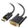 imageCable Matters DisplayPort to DVI Cable DP to DVI Cable 6 Feet3 Feet