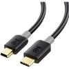 imageCable Matters Mini USB to USB C Cable  33ft 480Mbps Data 15W Charging USBC to MiniUSB Cable for Game Controller Camera GPS Dash Cam BlackBlack