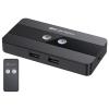 imageCable Matters USB 20 Switch Hub USB Sharing Switch for 2 Computers and 4 USBA Peripherals  Button or Wireless Remote Control Swapping