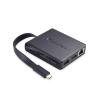 imageCable Matters USB C Hub with 4K HDMI 80W Charging UHSII Card Reader 4X USB and Gigabit Ethernet  USBC and Thunderbolt 4  USB4  Thunderbolt 3 Port Compatible with MacBook Pro Dell XPS