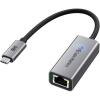 imageCable Matters USB C to 5Gb Ethernet Adapter 5 Gigabit Network Speed USB C to Ethernet Adapter Compatible with USB 4 Thunderbolt 45 Plug ampamp Play for MacBook Laptop and USBC Devices