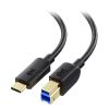 imageCable Matters USB C to USB B 30 Cable  33ft USBB to USBC Cable with TypeB 30 Connector BlackBlack