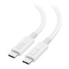 imageCable Matters USBIF Certified 10 Gbps Gen 2 USB C to USB C Cable  33ft  1m Supports Up to 4K60Hz Video 100W Charging 10Gbps Data Transfer BlackWhite