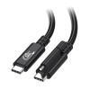 imageCable Matters USBIF Certified 20Gbps USB4 Cable with Top Screw Lock 66ft Up to 8K30Hz  4K120Hz Video 240W Charging 20Gbps Data Transfer USB C Cable with Screw LockUSB C Locking Cable