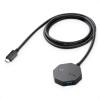 imageCable Matters Ultra Mini 4 Port USB C Hub with Long 4 ft Extension Cable Tail USB C to USB Hub USB C Hub Long Cord USB Type C Hub in Black  Thunderbolt 4  USB4  Thunderbolt 3 Port Compatible