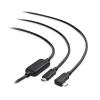 imageCable Matters Unidirectional Active USB C Cable 164 ft for Oculus Quest 2 Headset and Hard Drives Compatible with Oculus Link Cable 5Gbps Data Transfer No Video No Power Delivery SupportBlack