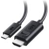 imageCable Matters Unidirectional USB C to HDMI 21 Cable  6ft Support 4K240Hz and 8K60Hz HDR  Thunderbolt 4 Thunderbolt 5 USB 4 Compatible with MacBook Pro XPS ThinkPad  Max 4K 60Hz on macOS3 Feet