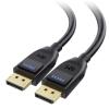 imageCable Matters VESA Certified 40Gbps DisplayPort 21 Cable 2m66ft DP40 Cable 8K 120Hz 4K 240Hz in Black with FreeSync GSYNC and HDR for Gaming Monitor PC RTX 40804090 RX 790033 Feet