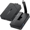 imageDesigned for Microsoft Surface Cable Matters 4in1 USB C Hub HDMI 4K60Hz 100W Charging 10Gbps USB and USBC Compatible with Surface Pro Surface Laptop Surface Book with USBC or Thunderbolt 4