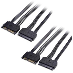 imageCable Matters 2Pack 22Pin Power and Data SATA Extension Cable  20 Inches