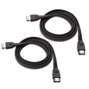 imageCable Matters 2Pack 6 Gbps Shielded eSATA Cable 6 Feet3 Feet