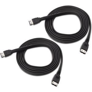 imageCable Matters 2Pack 6 Gbps Shielded eSATA Cable 6 Feet6 Feet