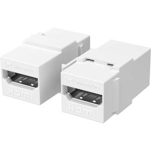imageCable Matters 2Pack 8K HDMI Keystone Jack with 8K 60Hz and 4K 120Hz HDMI Coupler Keystone