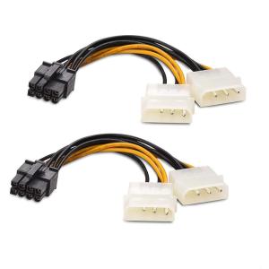 imageCable Matters 2Pack 8Pin PCIe to Molex 2X Power Cable 4 Inches