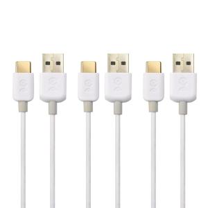imageCable Matters 3Pack USB to USB C Charging Cable 66 ft with 3A Fast Charging in Black for iPhone 1615 Samsung Galaxy S23 Ultra S23 S22 Note 20 LG G8 Google Pixel 7a iPad Pro Nintendo SwitchWhite