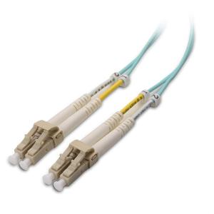 imageCable Matters 40Gb OFNP Plenum Rated Multimode Duplex 50125 OM3 Fiber Cable Short LC to LC Fiber Optic Cable  33ft  1m984 ft