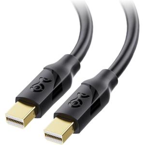 imageCable Matters 4K Mini DisplayPort to Mini DisplayPort Cable  6ft Not Compatible with iMac or Thunderbolt Displays Not a Replacement for Thunderbolt Cable Not Support Target Display ModeBlack