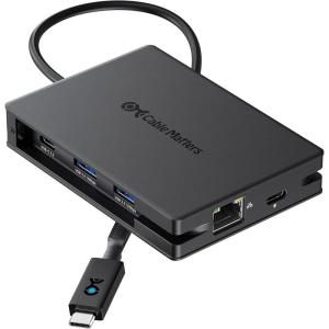 imageCable Matters 8in1 USB C Hub Multiport Adapter with Dual 4K60Hz HDMI 140W PD Charging Gigabit Ethernet 10Gbps Data Transfer 2x USBC ampamp 1x USBA 32 Ports Support ONE External Display on MacOS