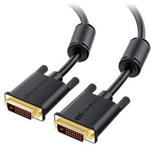 imageCable Matters DVI Cable with Ferrites  10ft DVI Dual Link Cable15 Feet