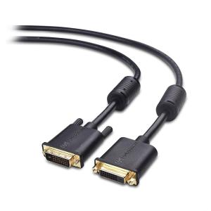 imageCable Matters DVI to DVI Extension Cable DVID Dual Link Extension Cable  6 Feet6 Feet