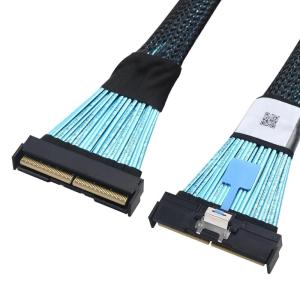 imageCable Matters MCIO x20 124Pin Cable MCIO Cable  28 ft  085m Support PCIe Gen5 SFFTA1016 Mini Cooledge IO CordMCIO x24 148 Pin
