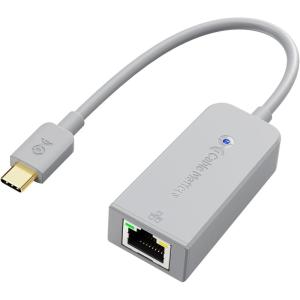 imageCable Matters Plug ampamp Play USB C to Ethernet Adapter with PXE MAC Address Clone Thunderbolt to Ethernet Adapter Gigabit Ethernet to USB C in Black  Compatible with MacBook Pro XPS Surface ProGray