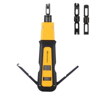 imageCable Matters Punch Down Tool with 110 ampamp 66 Blade RJ45 Ethernet Punch Tool Keystone Punchdown Tool for Cat 8 Cat 7 Cat 6A Cat 6 Cat 5e Cat 5 Network