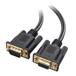 imageCable Matters RS232 Cable Serial Cable  10ft Male to Female 9 Pin DB9 Cable