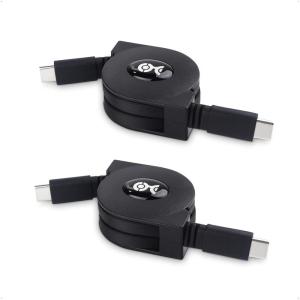 imageCable Matters Retractable USB C Cable 33 ft Up to 60W Charging 480Mbps Data Transfer Compatible with Apple CarPlay Android Auto USB C Charger Cable for iPhone 1615 Galaxy S24 iPad Pro