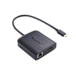 imageCable Matters USB C Hub with HDMI 4K60Hz 100W Charging Gigabit Ethernet and 3X USB in Black  USBC and Thunderbolt 4  USB4  Thunderbolt 3 Port Compatible with Surface Pro MacBook Pro Dell XPSBlack