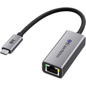 imageCable Matters USB C to 25Gb Ethernet Adapter 25 Gigabit Network Speed USB C to Ethernet Adapter Compatible with USB 4 Thunderbolt 45 Plug ampamp Play for MacBook Laptop and USBC Devices