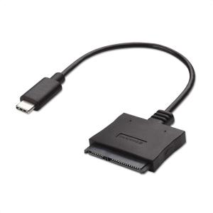 imageCable Matters USB C to SATA Adapter USBC to SATA Gen 2 10Gpbs Thunderbolt 4  USB4  Thunderbolt 3 Port Compatible  10 Inches
