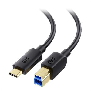 imageCable Matters USB C to USB B 30 Cable  33ft USBB to USBC Cable with TypeB 30 Connector BlackBlack