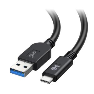 imageCable Matters USBIF Certified 10Gbps Gen 2 USB A to USB C Cable  33 ft USBC to USBA Cable Black Compatible with iPhone 1615 Pro MaxPlus