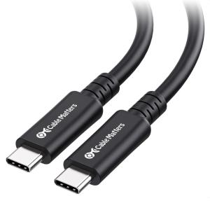 imageCable Matters USBIF Certified 20Gbps USB 4 Cable  66ft Supports Up to 8K30Hz  4K120Hz Video 240W Charging 20Gbps Data Transfer USB4 Cable Compatible with Thunderbolt 4 MacBook XPS98 Feet