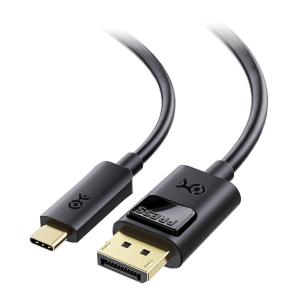 imageCable Matters Unidirectional USB C to DisplayPort 14 Cable  6ft Support 8K60Hz  4K240Hz Thunderbolt 4 to DisplayPort Cable Display Port to USB C Black  Not for Portable USBC Monitor33 ft